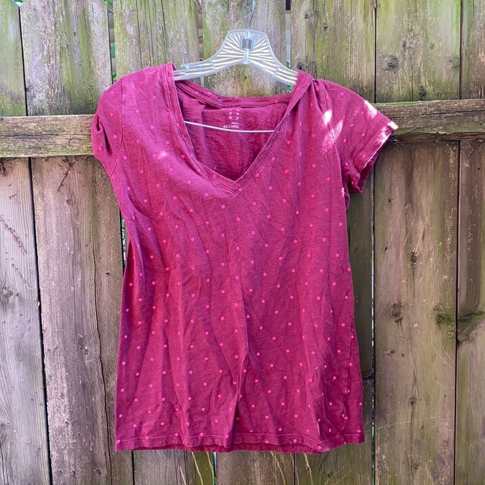 A new day dotted tee sz. S